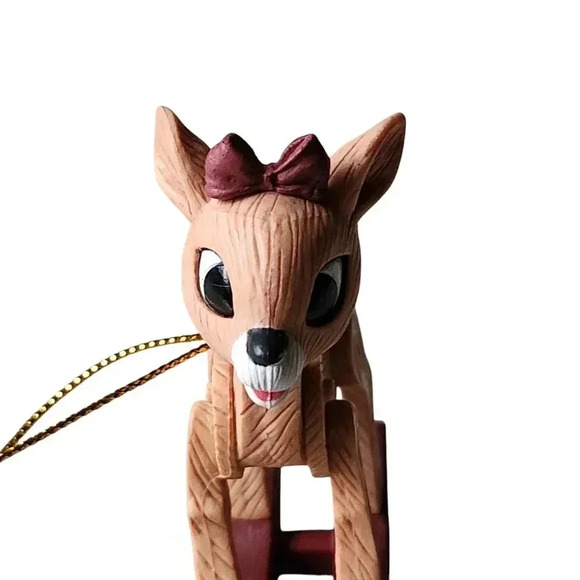 Vintage Clarice Christmas ornament – Enesco 2004 Rudolph the Red-Nosed Reindeer - Picture 9 of 14